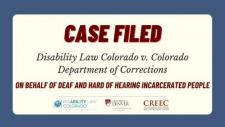 picture of a case filed tile - DLC v. CDOC